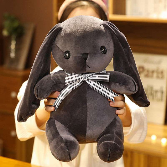 Black Gothic Bunny Stuffed Animal