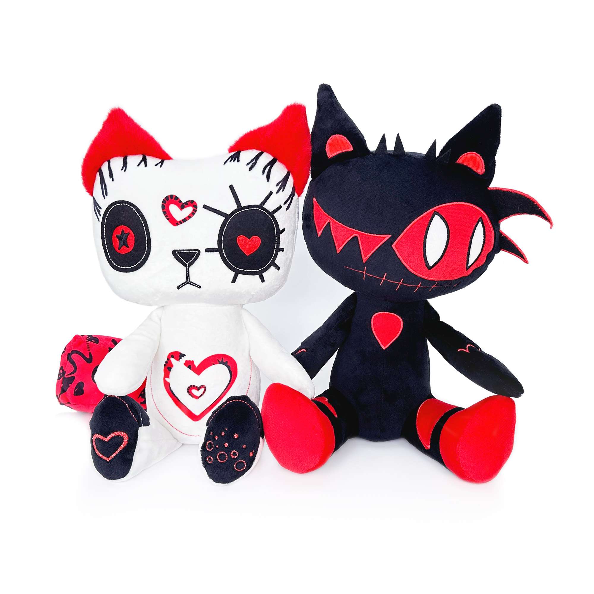 Voodoo Cat White Voodoo Cat Stuffed Animal