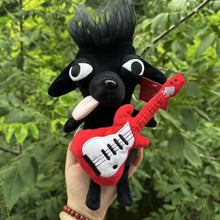 Cute Punk Chihuahua with A Guitar