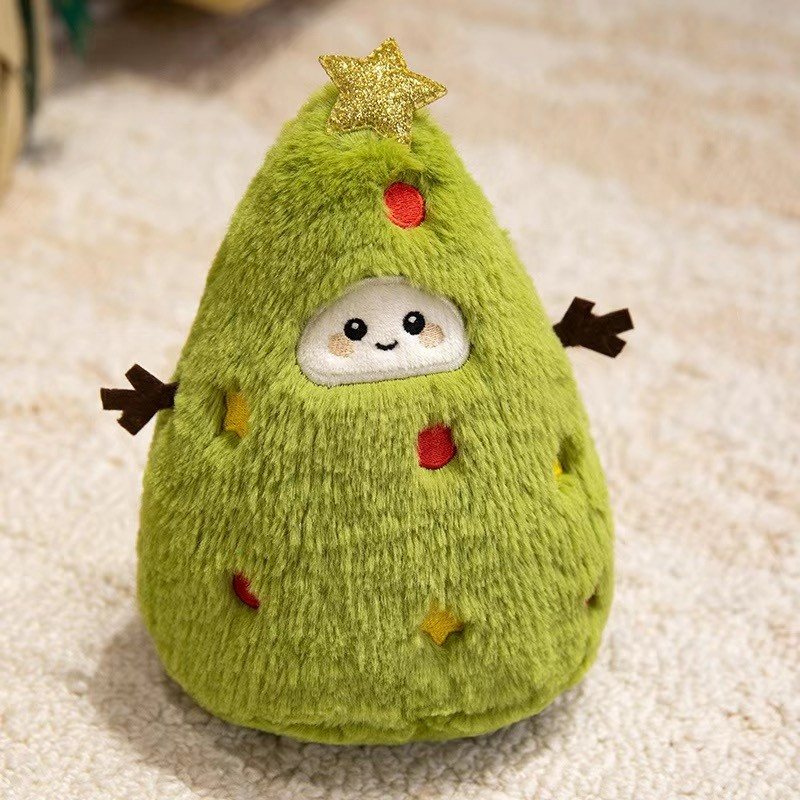 Christmas Mini Round Plush Set