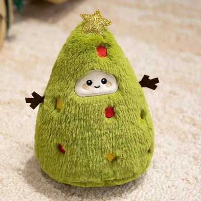 Christmas Mini Round Plush Set