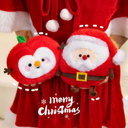 Christmas Mini Round Plush Set