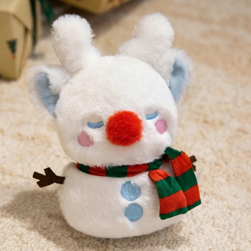 Christmas Mini Round Plush Set
