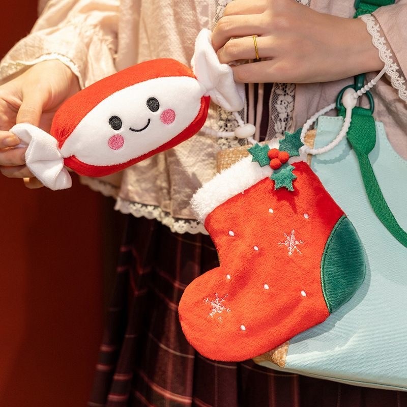 Festive Christmas Decor Plush Set