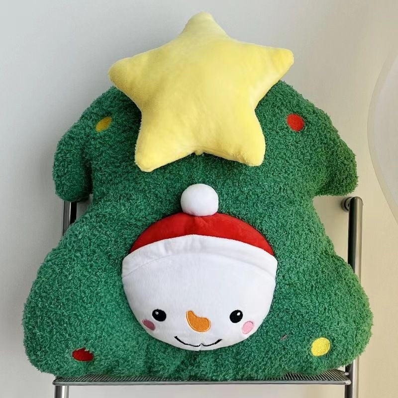Christmas Tree Plush Pillow