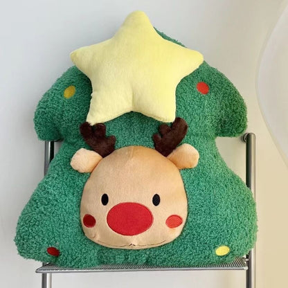 Christmas Tree Plush Pillow