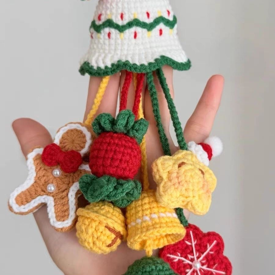 Christmas Wind Chime Crochet DIY Kit