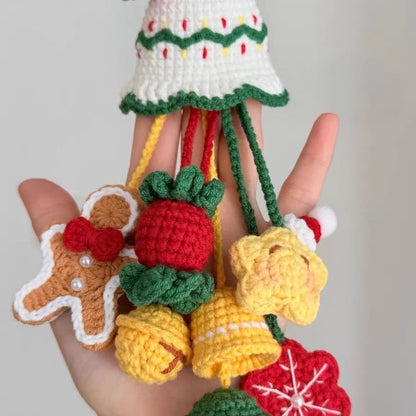 Christmas Wind Chime Crochet DIY Kit