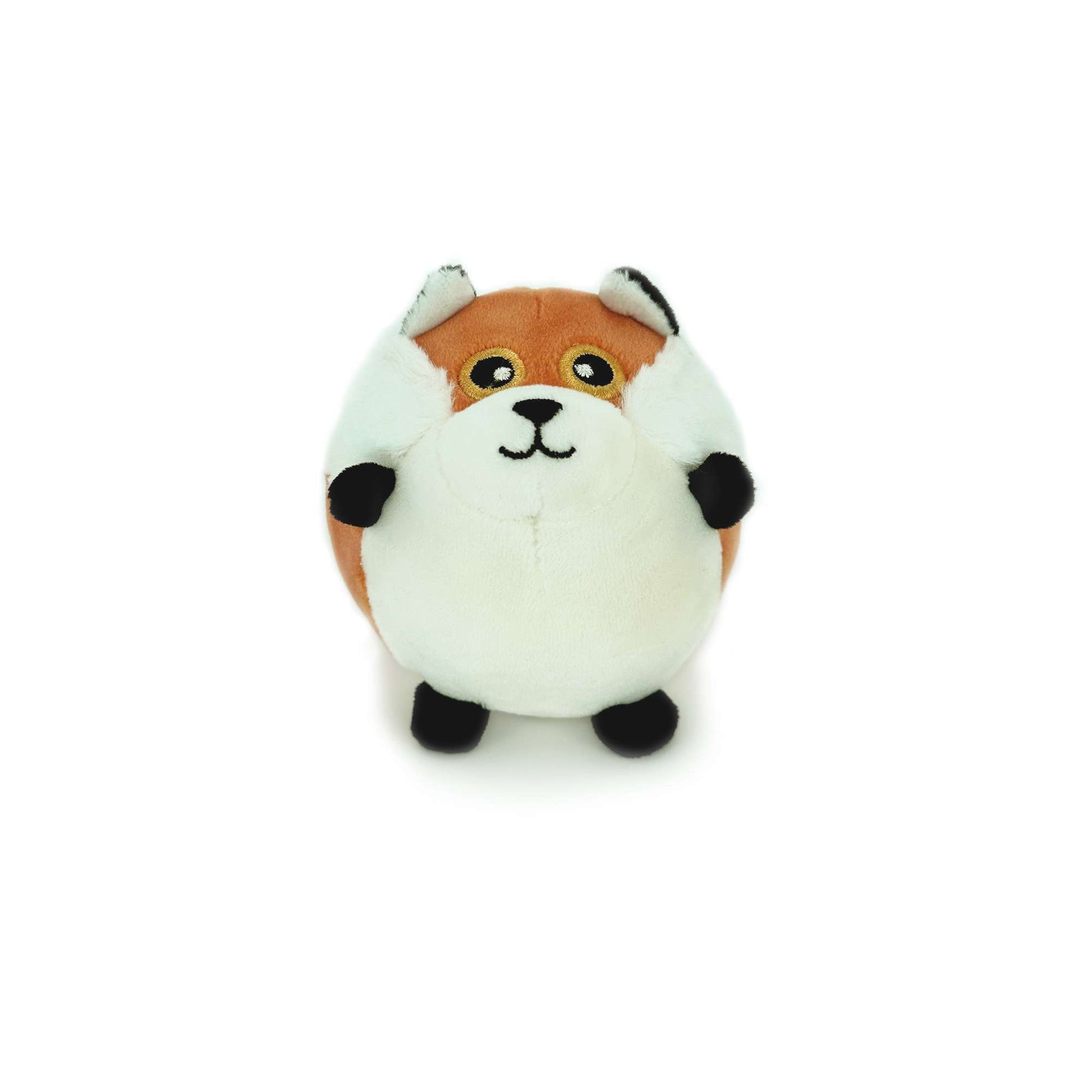 Chubby cartoon fox plush toy