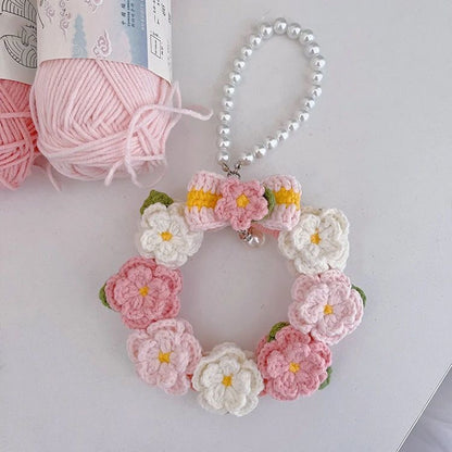 Colorful Wreath Penants Crochet DIY Kit