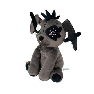 Cool Punk Gray Bunny Stuffed Animal – PlushThis| Plushies & Stuffed Animals
