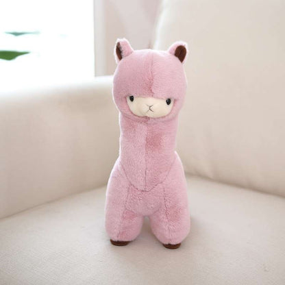 Cute Pink Alpaca Stuffed Animal