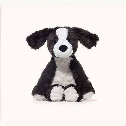 Cute Black And White Border Collie Plush