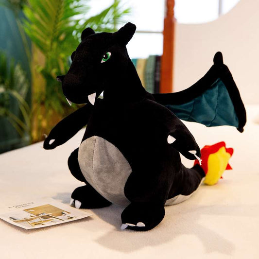 Cute Black Dragon Plush