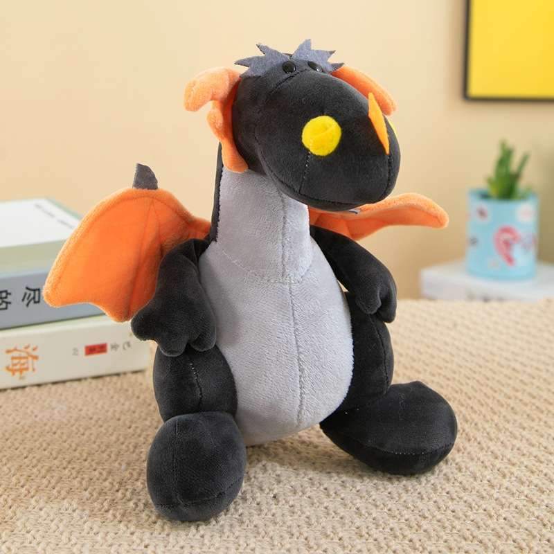 Cute Black Dragon Stuffed Animal - PlushThis| Plushies & Stuffed Animals