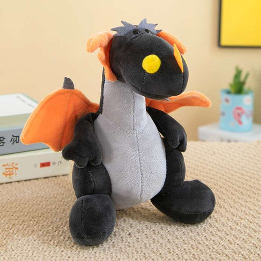Cute Black Dragon Stuffed Animal