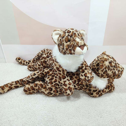 Cute Brown Leopard Plush