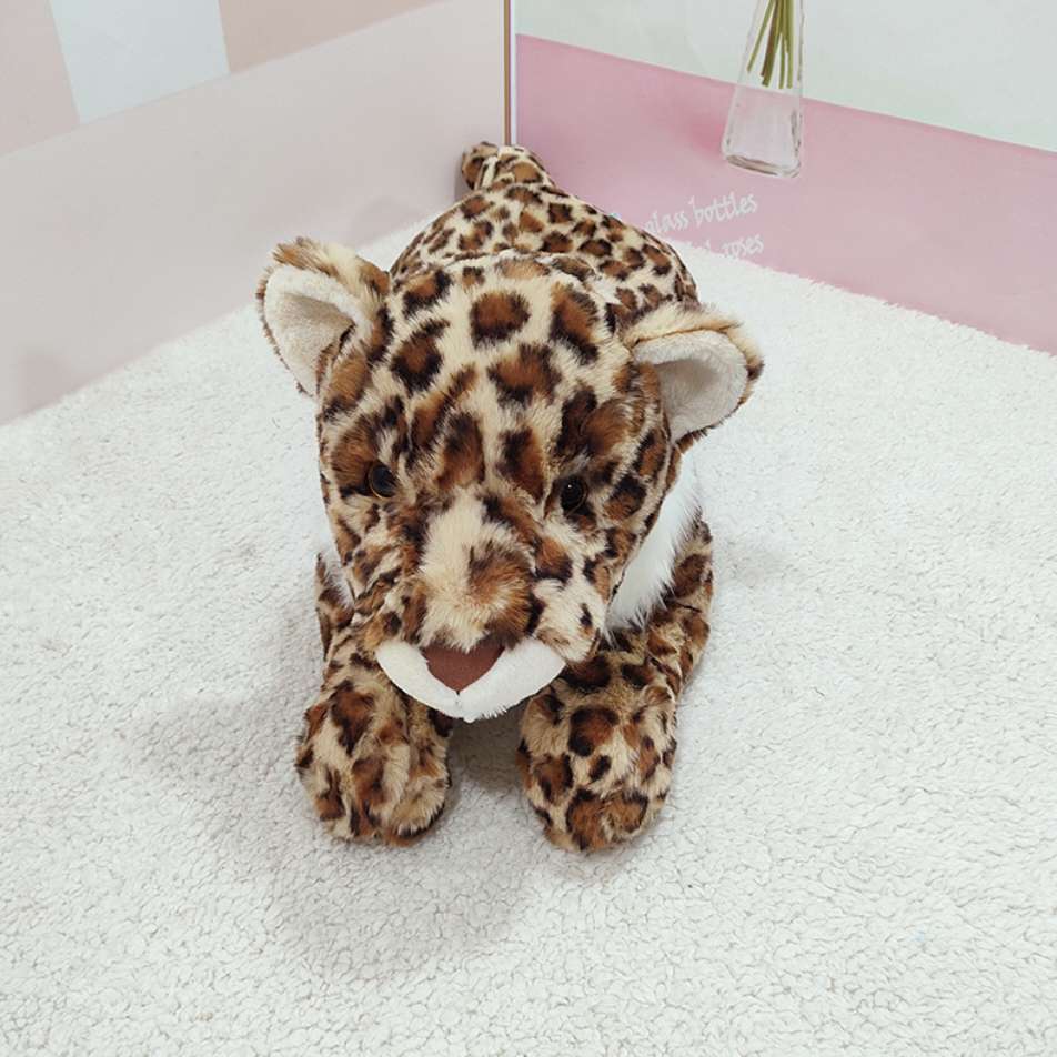 Cute Brown Leopard Plush