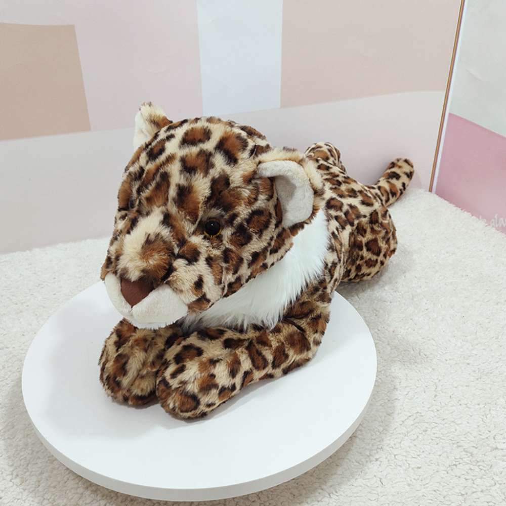 Cute Brown Leopard Plush