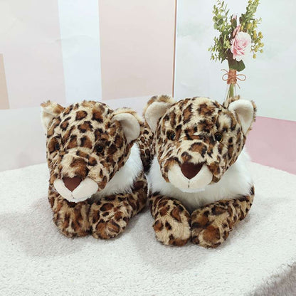 Cute Brown Leopard Plush