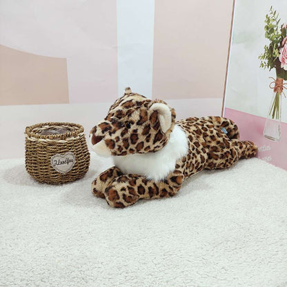 Cute Brown Leopard Plush