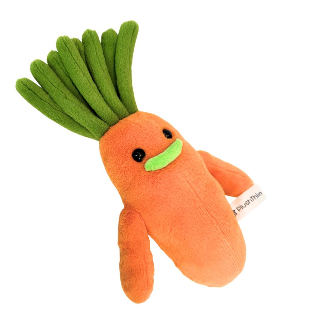 Cute Carrot Vegetable Plush