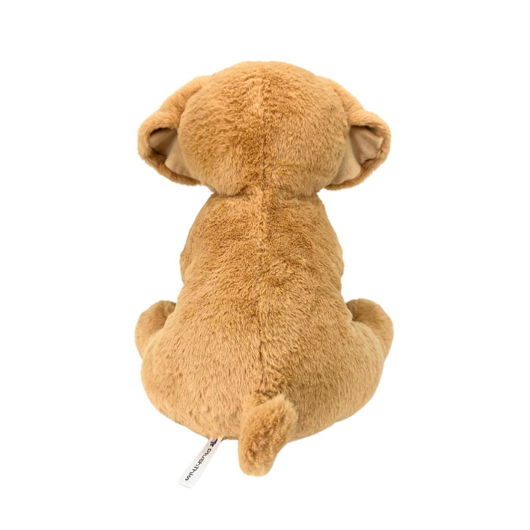 Cute Chunky Golden Retriever Stuffed Animal