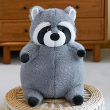 Cute Chunky Grey Raccoon Plush Toys