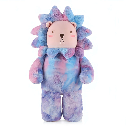 blue purple tie-dye lion Stuffed Animal