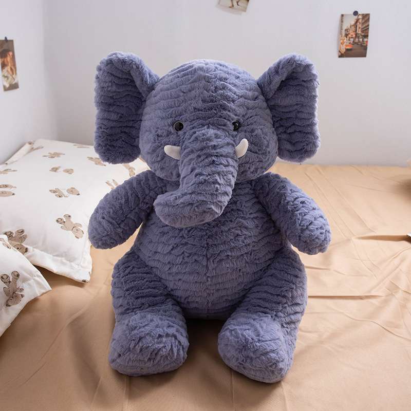 Cute Purple Elephant Plush Doll PlushThis Plushies Stuffed Animals