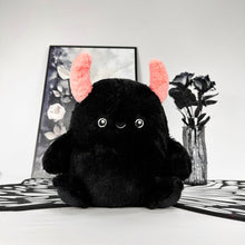 Cute Emo Black Little Yeti Monster Plush