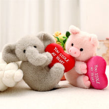 Cute Expression of Love Plush Animal Toy