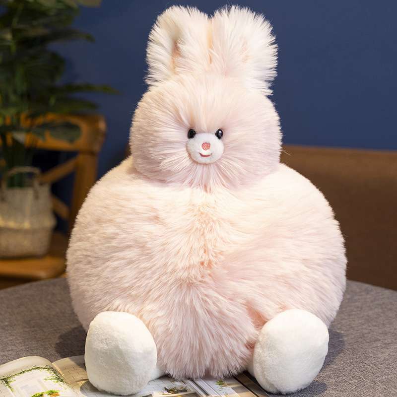 Cute Rabbit 1206 Cute Fluffy Bunny Plush – PlushThis| Plushies & Stuffed Animals