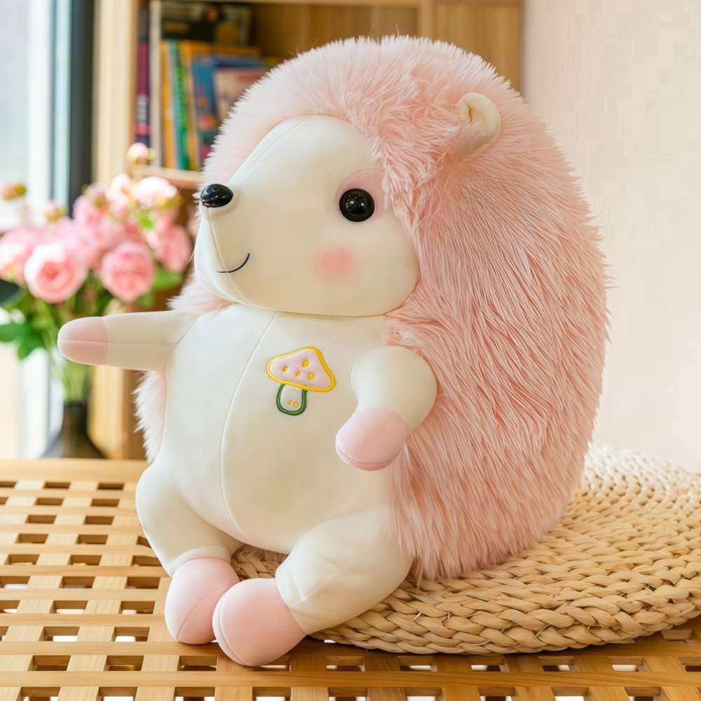 Cute Fluffy Hedgehog Plush