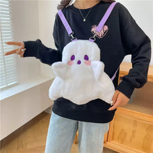 Cute Ghost Plush Backpack 