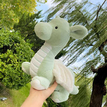 Cute Pale Green Dragon Plush