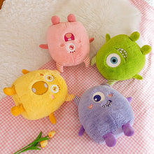 Cute little one-eyed monster plush toy