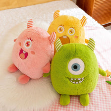 Cute little one-eyed monster plush toy