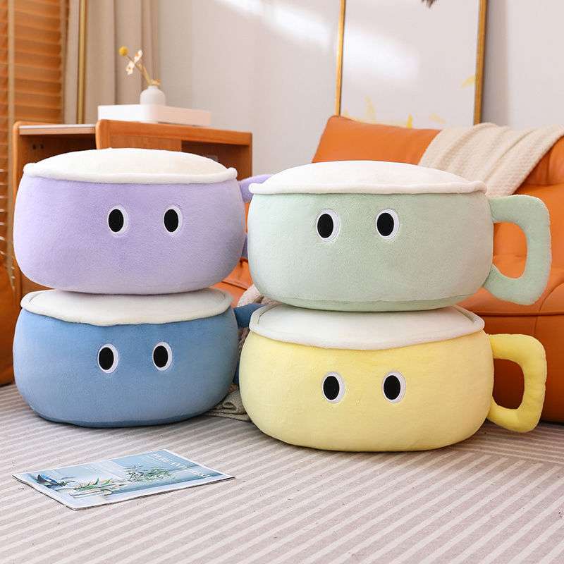 cute mug plush