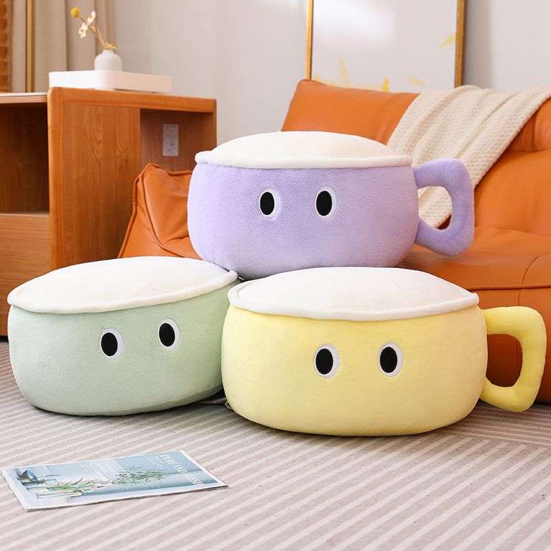 cute mug plush