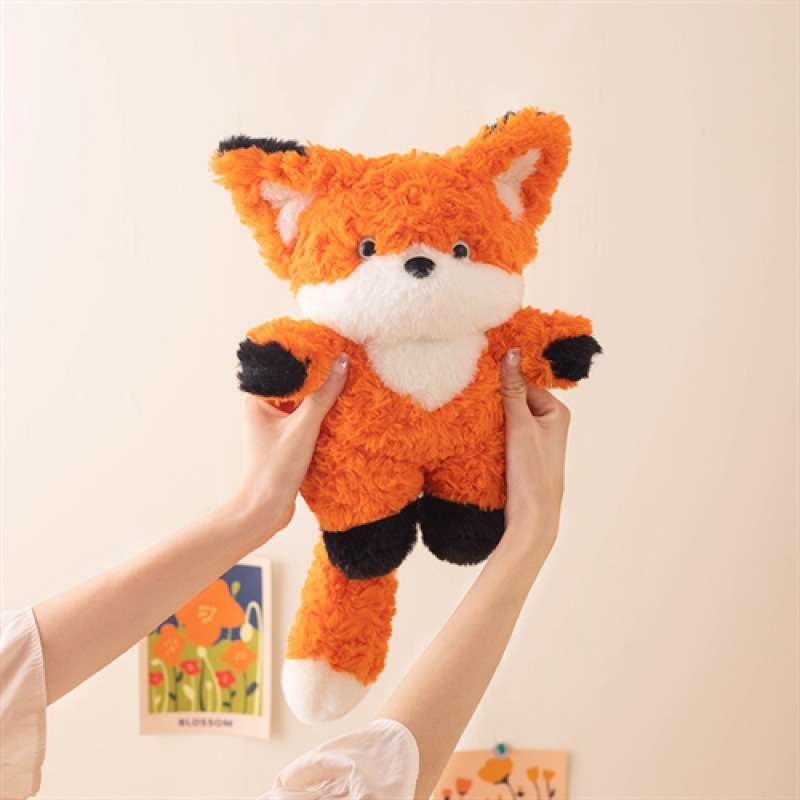 Cute Orange Fox Plush