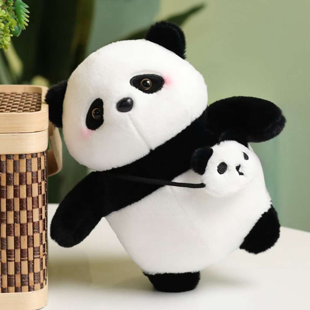 Cute Panda Stuffed Animal Cushion