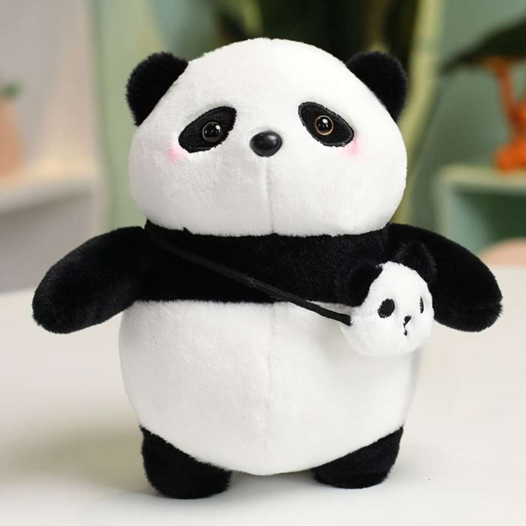 Cute Panda Stuffed Animal Cushion