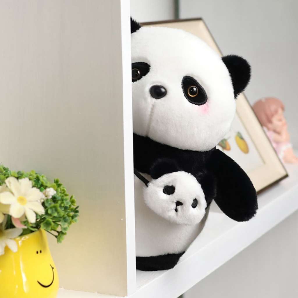 Cute Panda Stuffed Animal Cushion