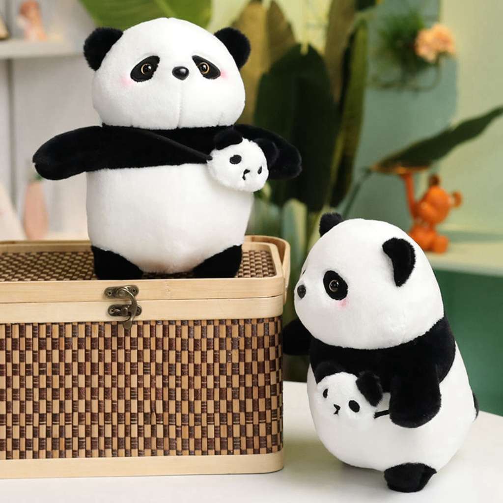 Cute Panda Stuffed Animal Cushion