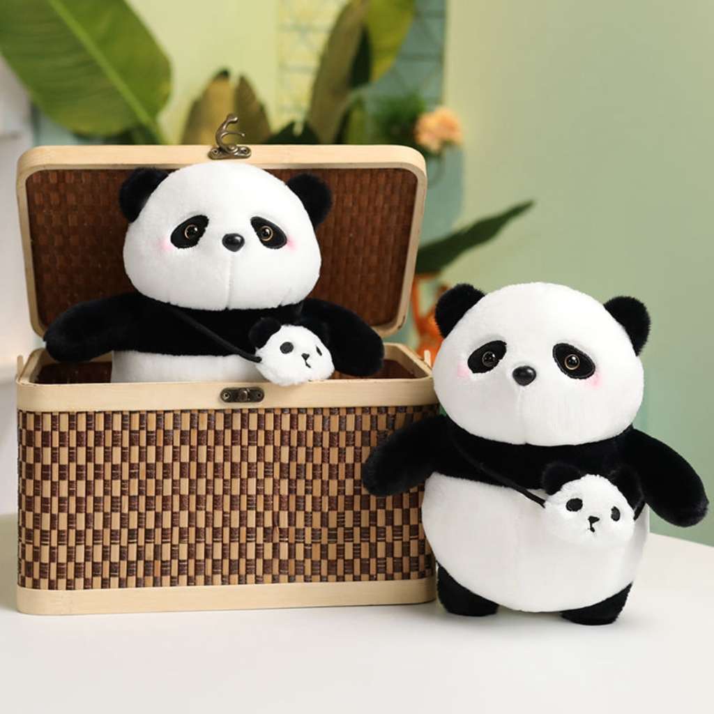 Cute Panda Stuffed Animal Cushion