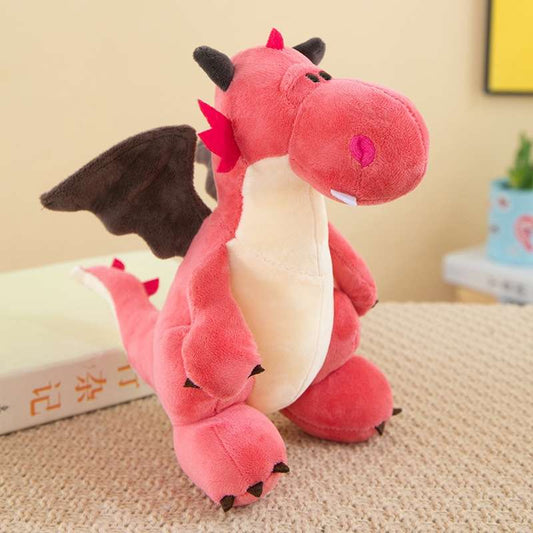 Cute Pink Dragon Stuffed Animal