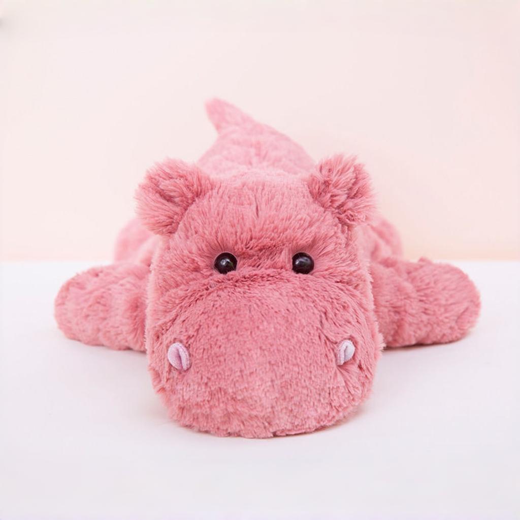 Cute Pink Hippo Plush