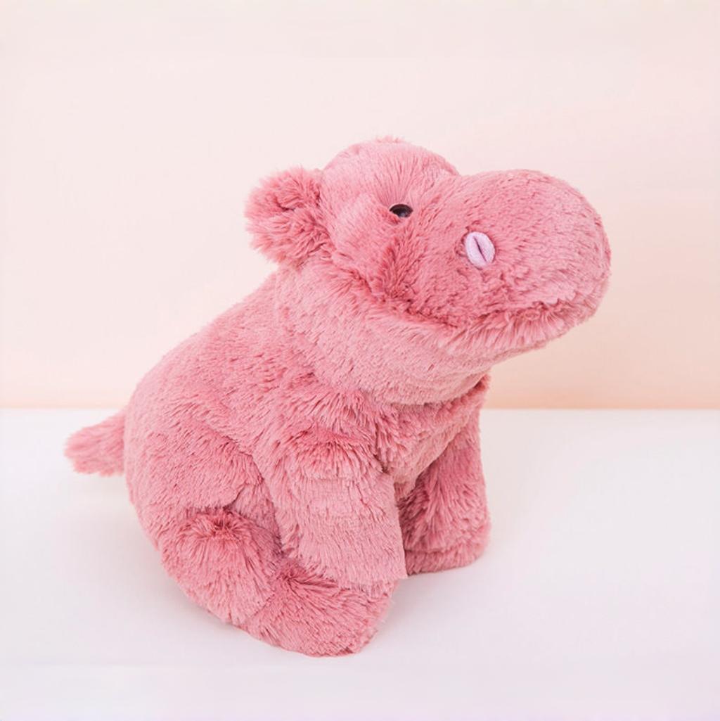 Cute Pink Hippo Plush