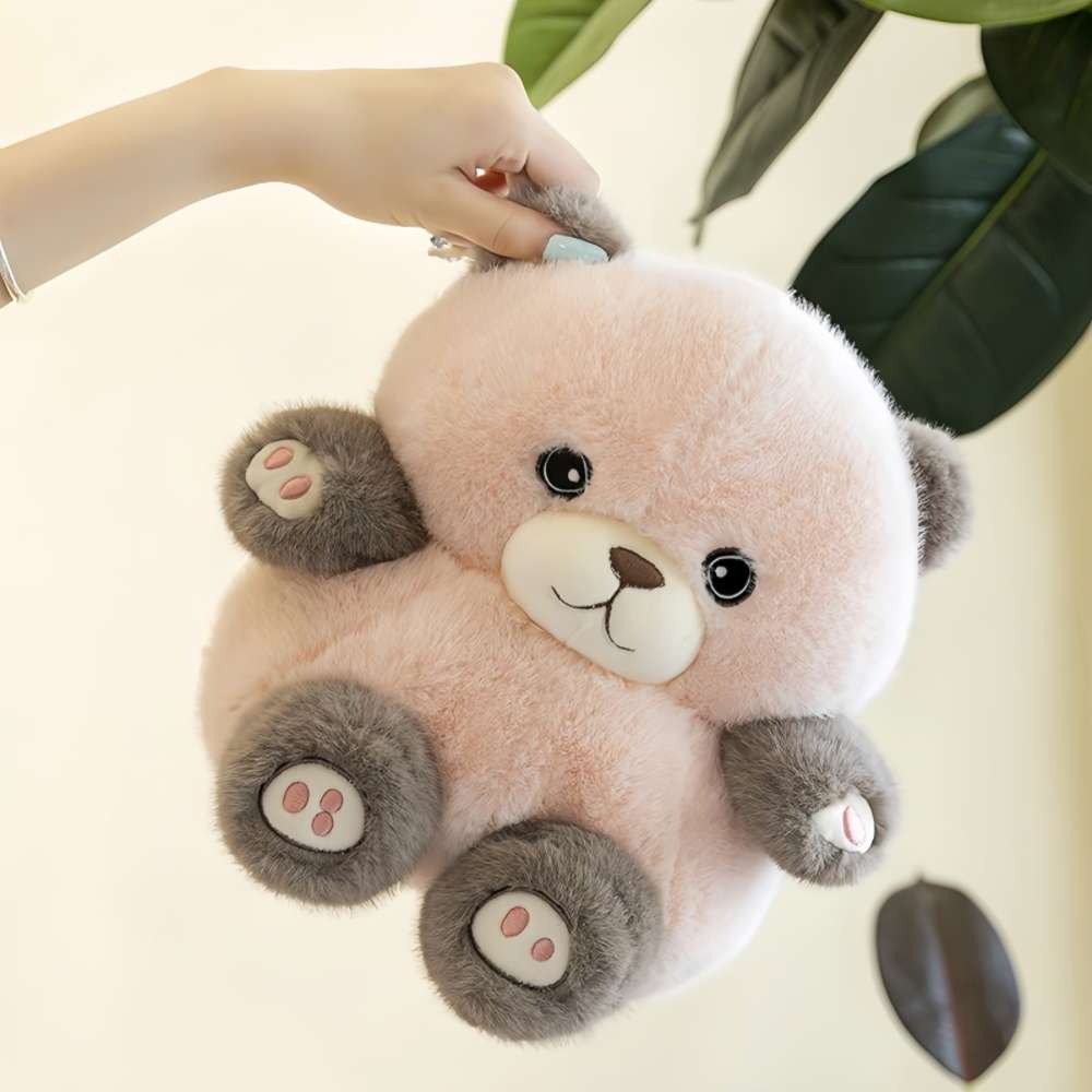 Cute Pink Teddy Bear Stuffed Animal